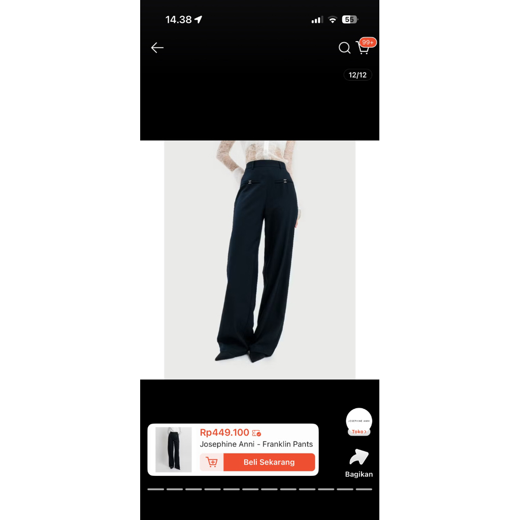 Franklin Pants by Josephine Anni