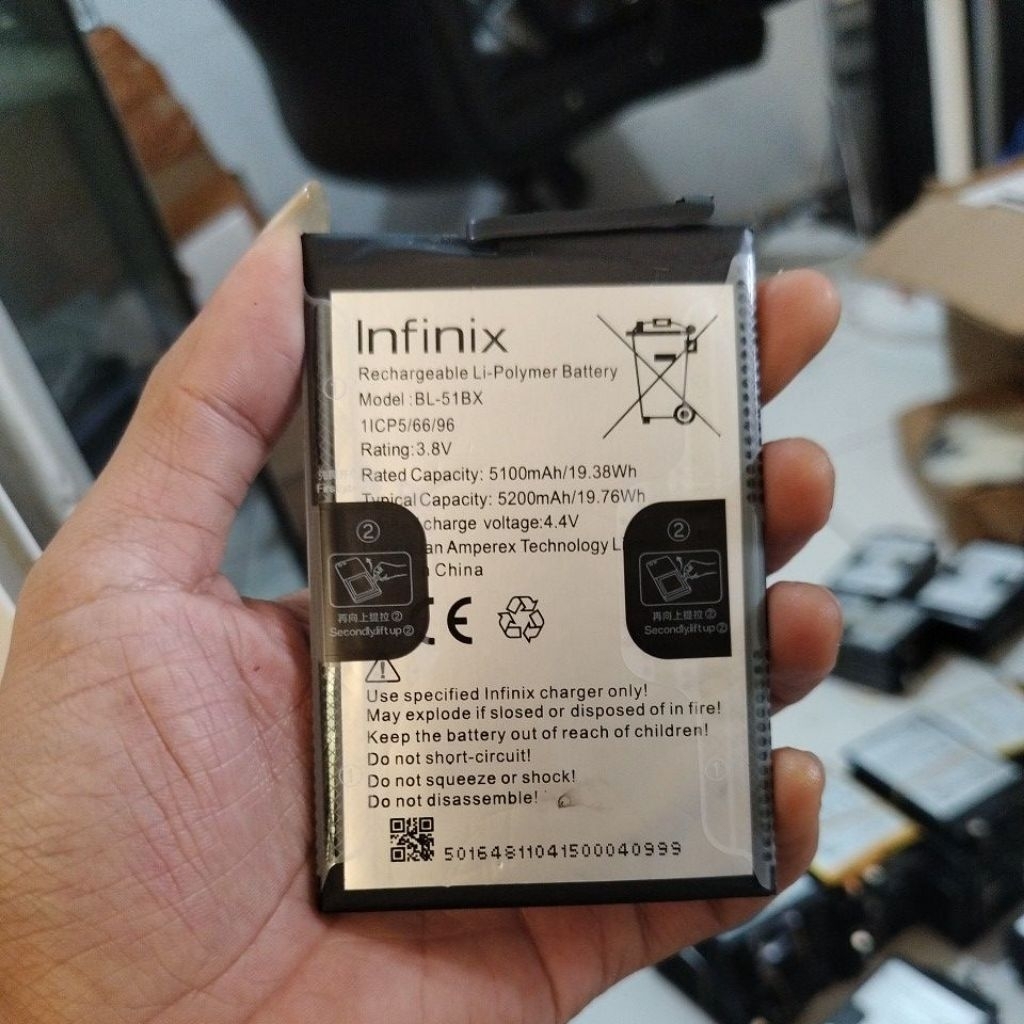 Baterai BL-51BX BL51BX Infinix Note 8 X692 Note 8i X683 X683B Hot 10 X682 X682C Hot 11 X662 Batre Ba