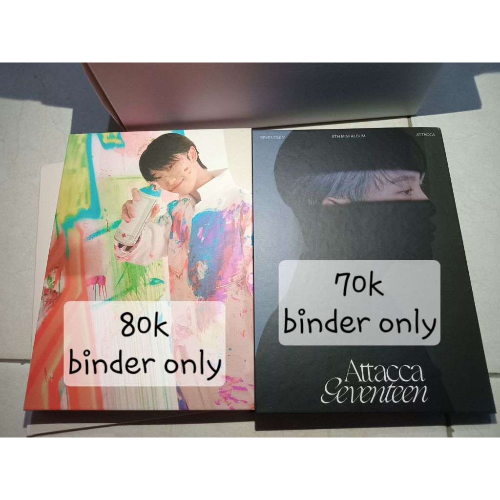 Preloved Photocard Album Lightstick Seventeen