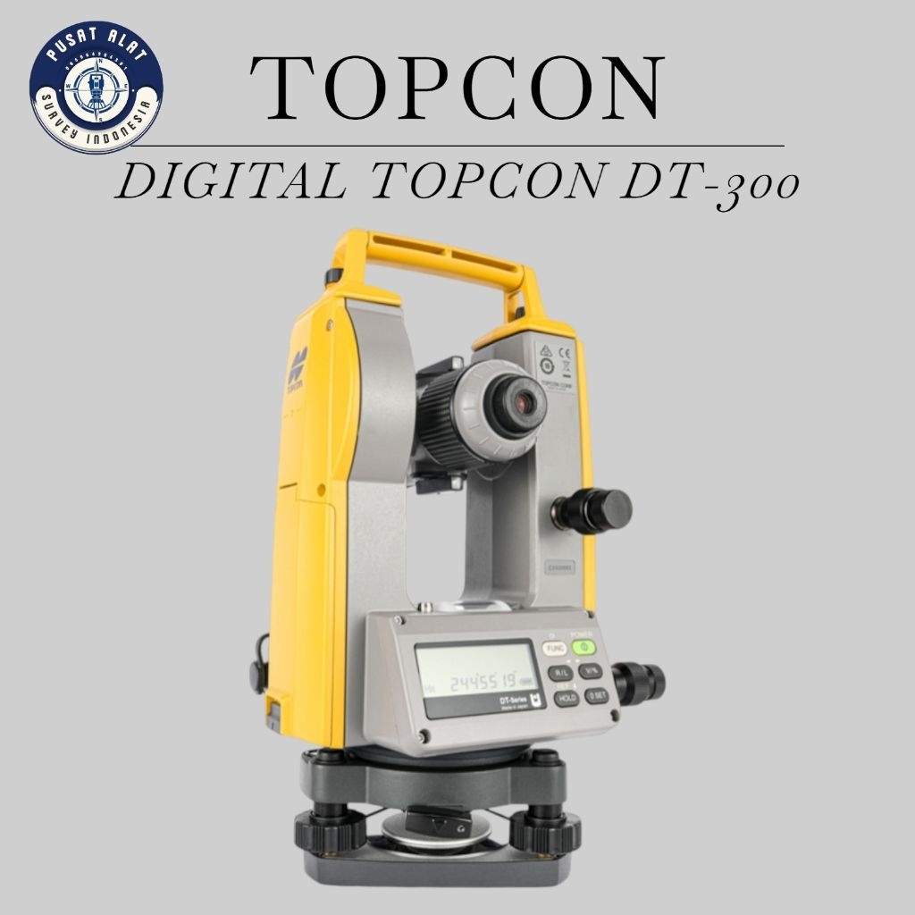 DT-300 Digital Theodolite Topcon Dt-305L New