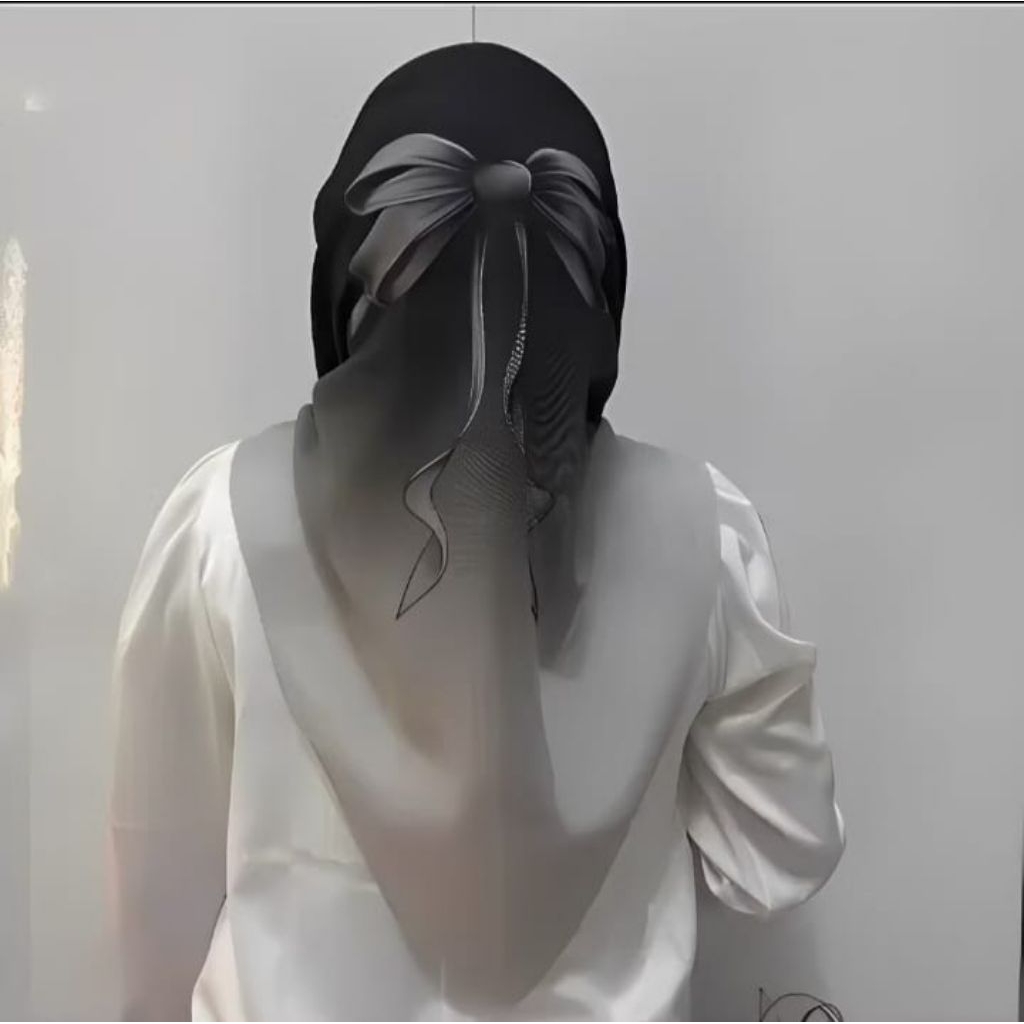 Jilbab Segi Empat dengan Bahan Paris Premium