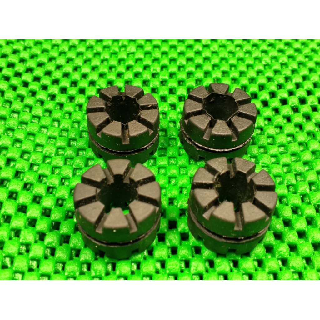 1set/2pcs karet dudukan lampu belakang universal Supra/Supra x125 karisma