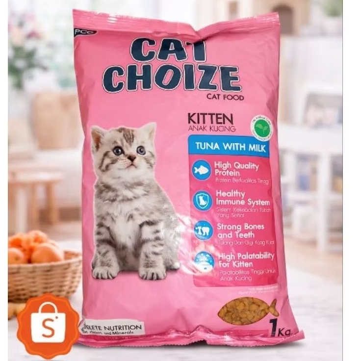 CAT CHOICE KITTEN SALMON & TUNA 1kg
