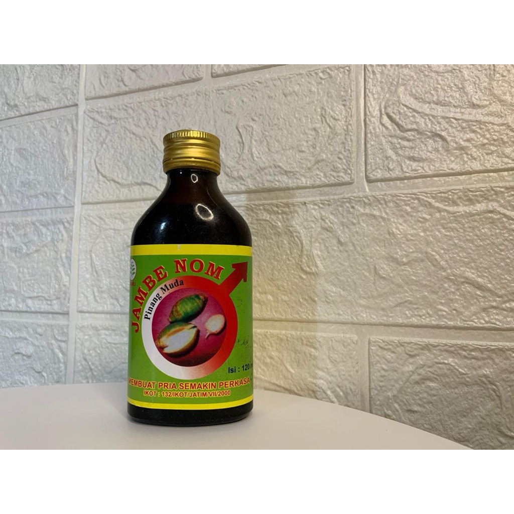 Jamu jambe nom 1 biji original 100%