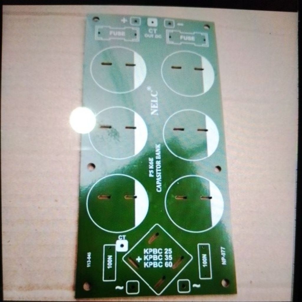 PCB/PSU 6 ELCO NELC