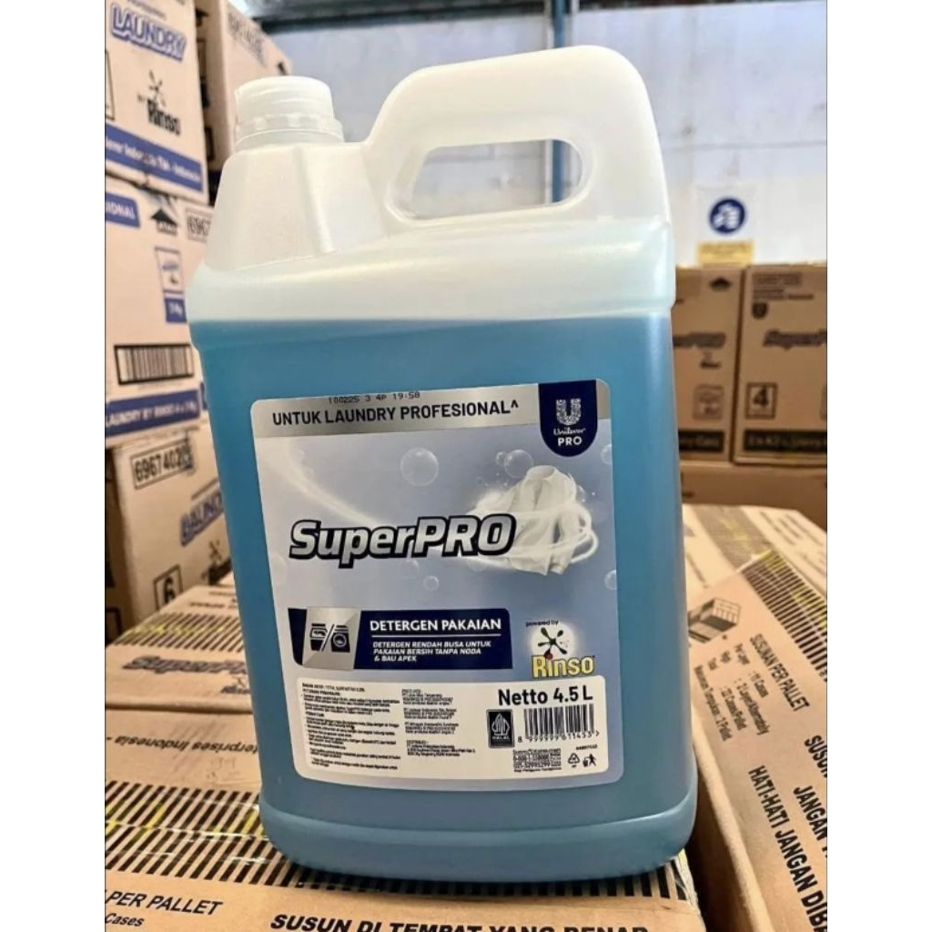 Rinso Superpro detergen matic cair isi 4500 ml ORIGINAL
