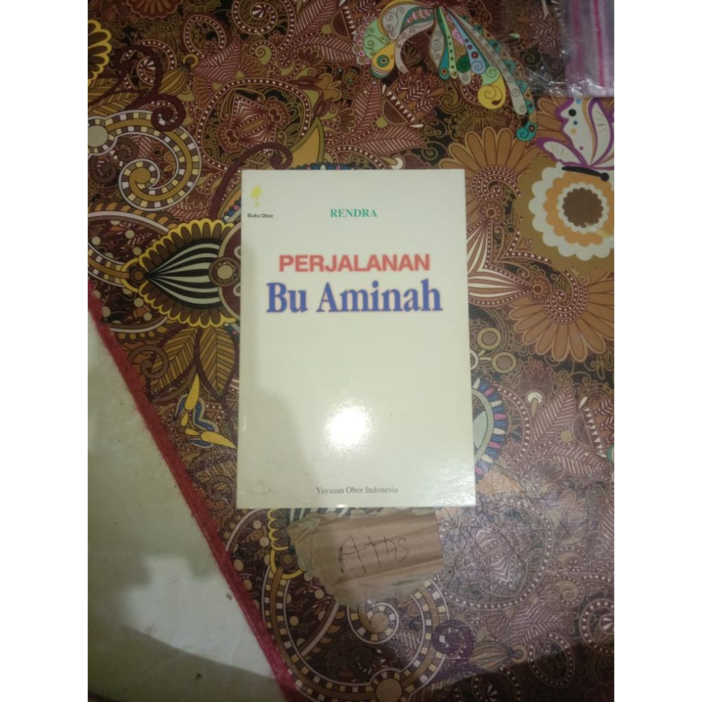 BUKU PERJALANAN BU AMINAH