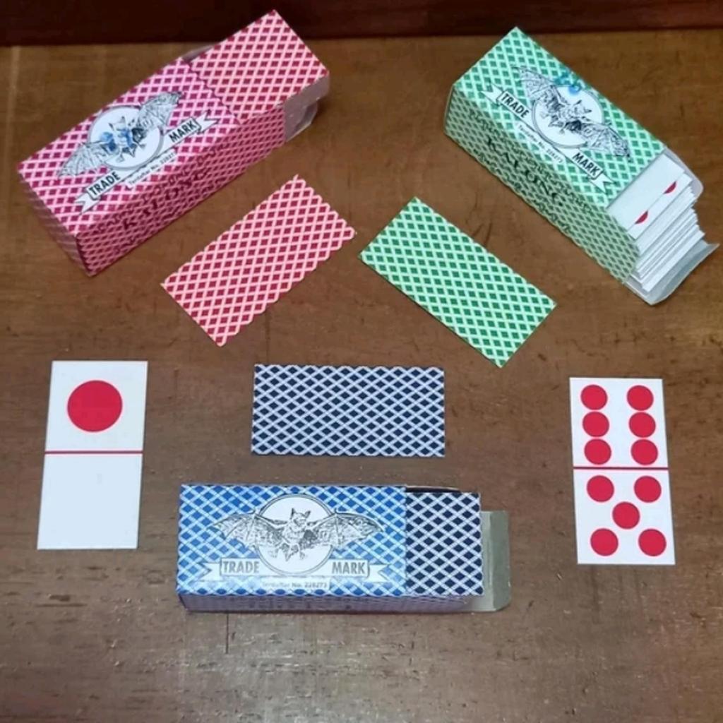 Mainan Kartu Domino Gaple Kalong Awet TIDAK MUDAH ROBEK