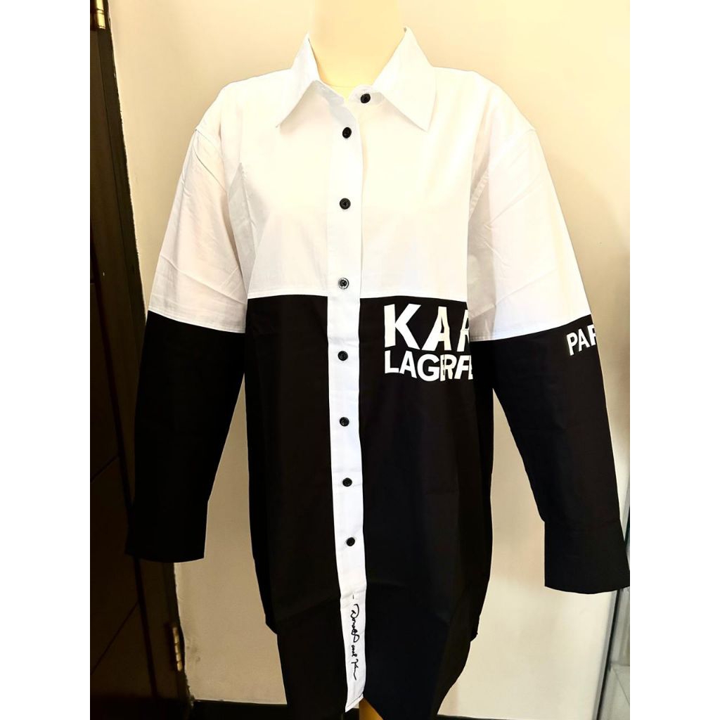 Kemeja Karl Lagerfeld Size L