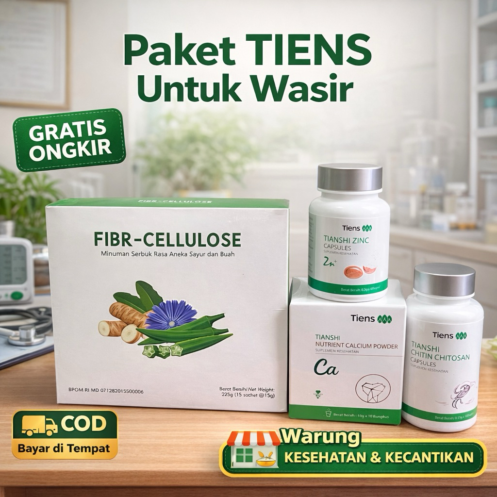 PAKET TIENS NITRISI UNTUK WASIR DAN AMBEIEN