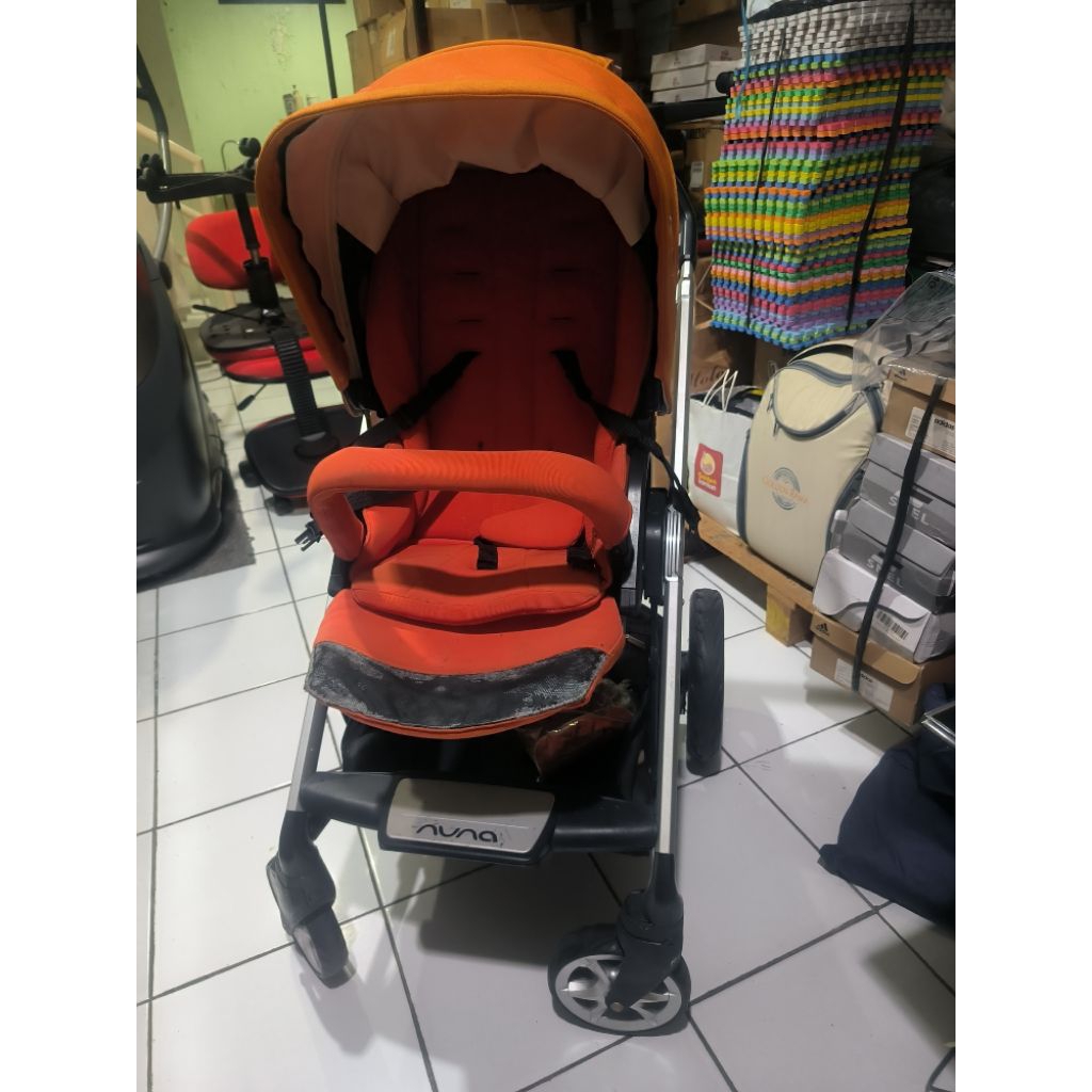 nuna mixx stroller orange colour ST-40-009CVT 2016 Bekas