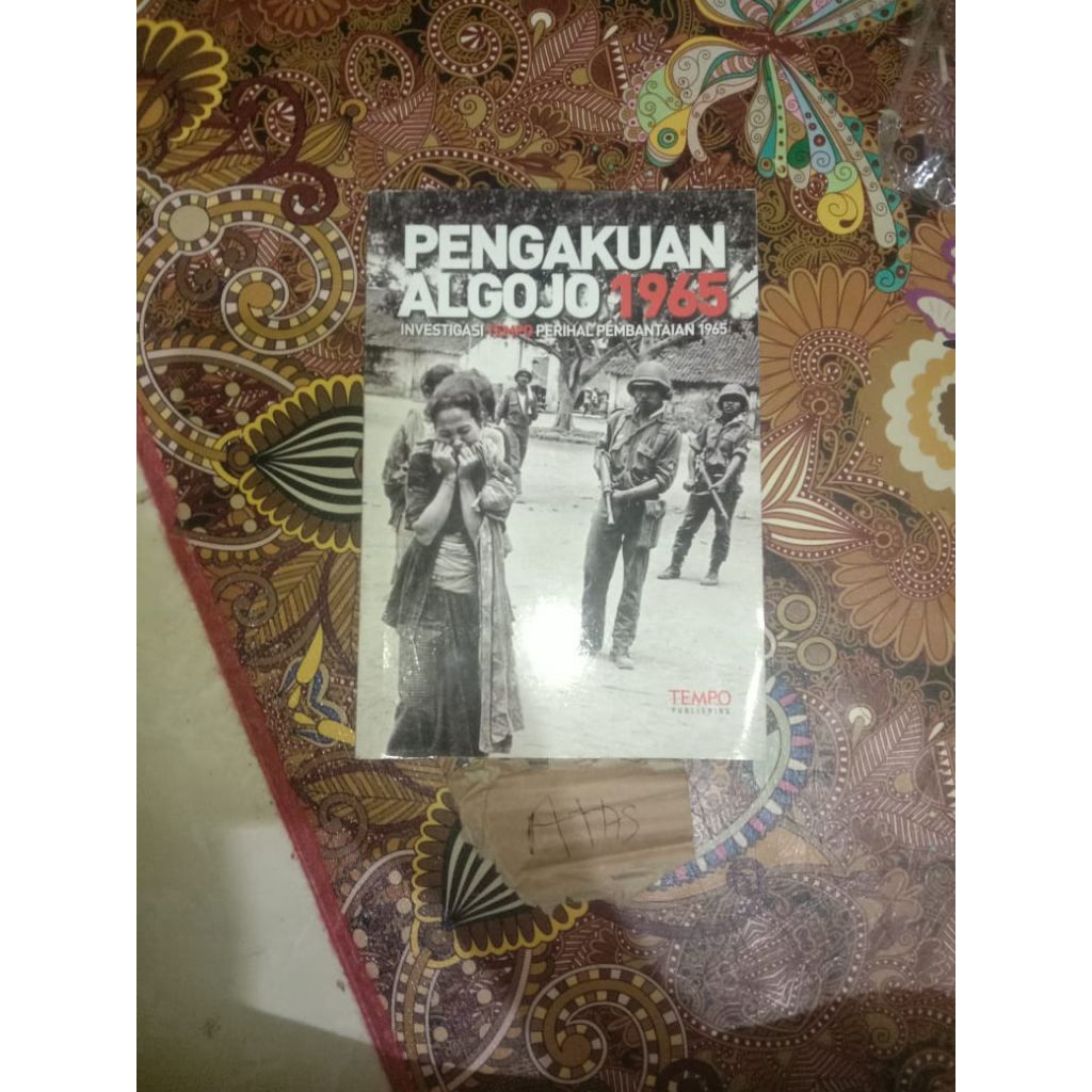 BUKU PENGAKUAN ALGOJO 1965