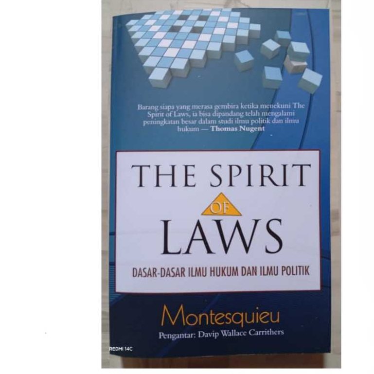 Buku The Spirit of Laws ; Dasar-dasar Ilmu Hukum & Politik - NUSAMEDIA
