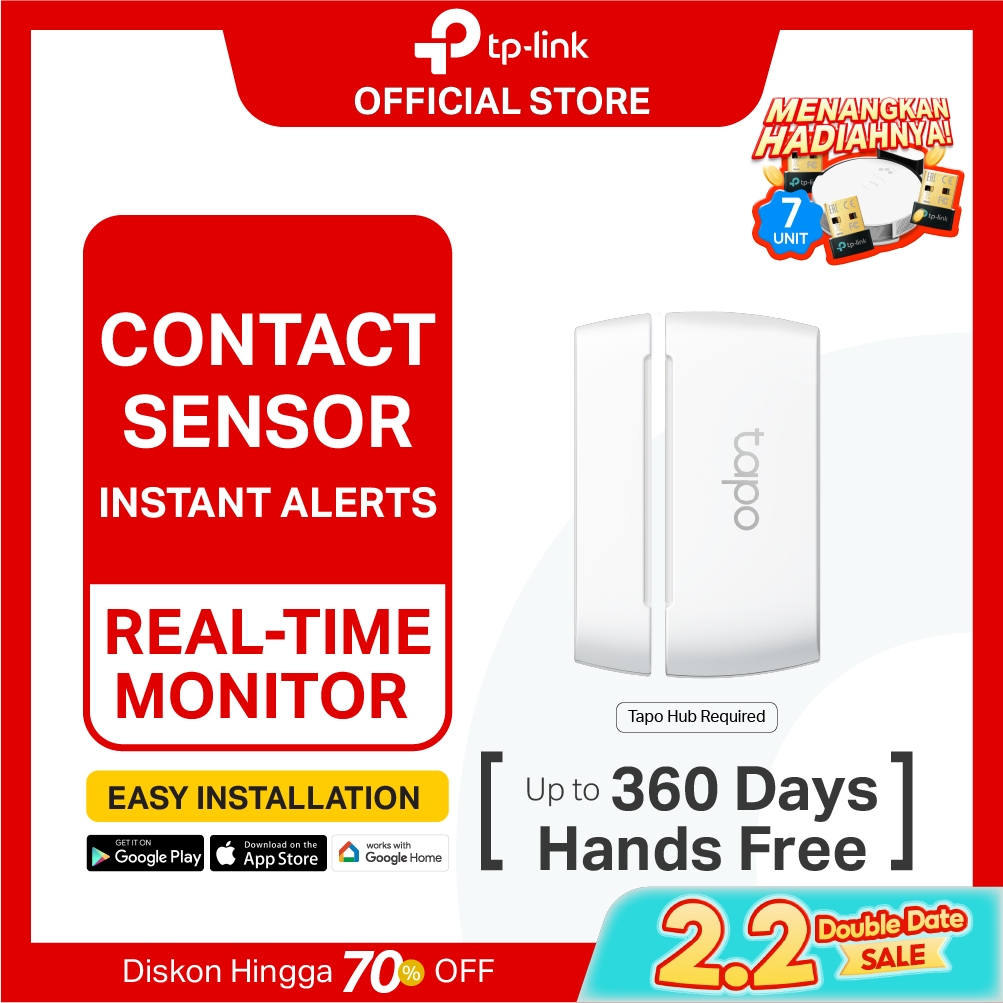 TP-LINK Tapo T110 Smart Contact Sensor Smart Wi-Fi automate your home
