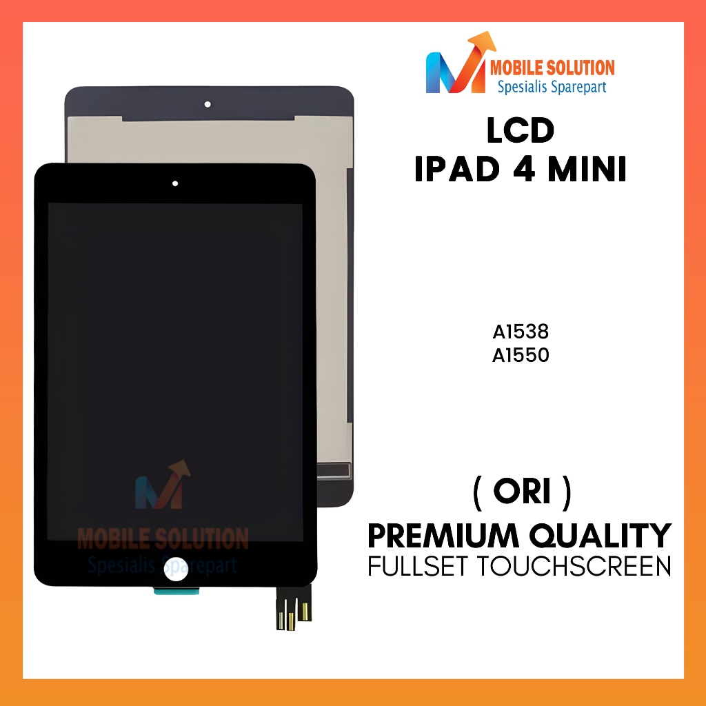 Grosir LCD IPad 4 Mini - Fullset Touchscreen Original