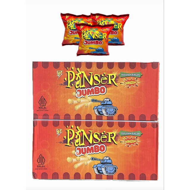 1 Dus ciki berhadia panser jumbo isi 40 pcs