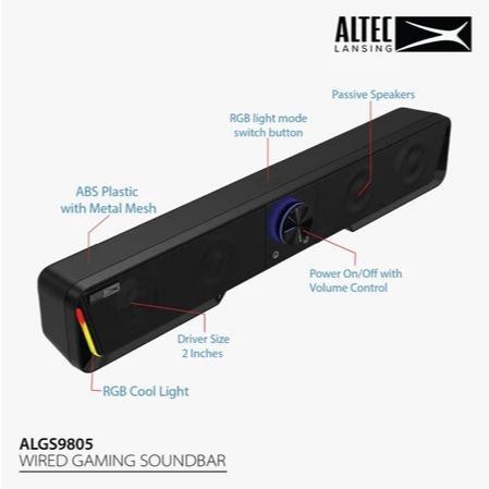 Indocapture - Speaker Altec Lansing Soundbar ALGS9805