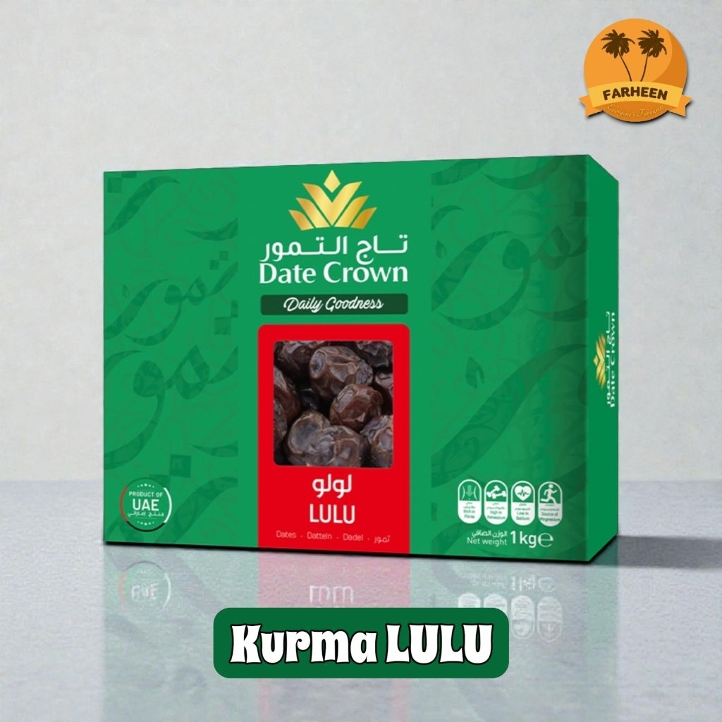 Kurma Date Crown LULU 1 Kg Kurma LULU