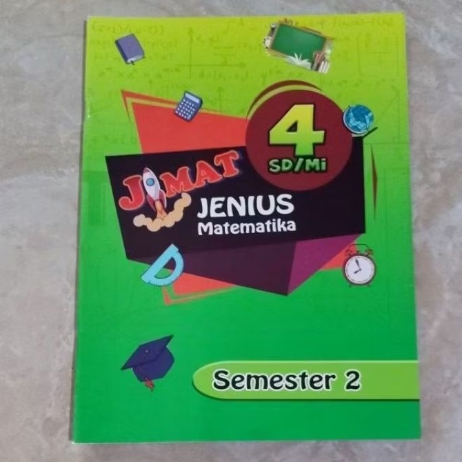JIMAT Jenius Matematika untuk SD/MI Kelas 4 Semester 2