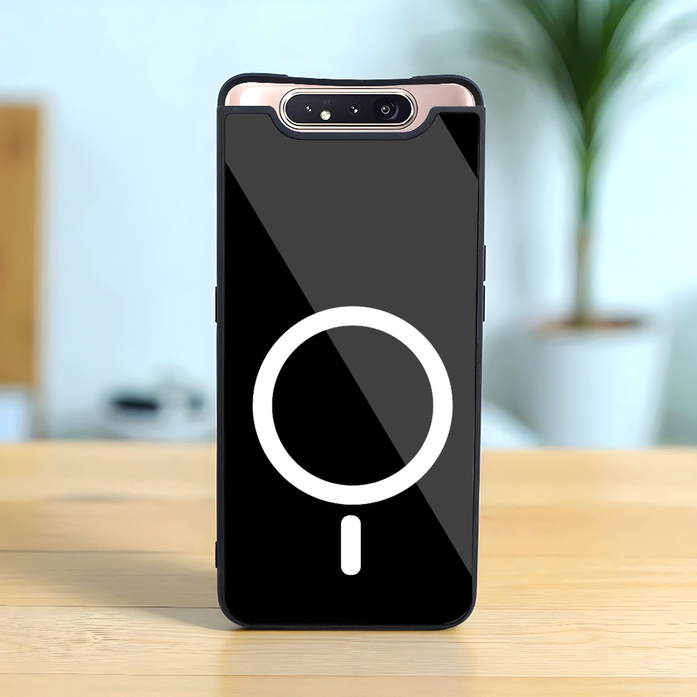 Case Glass Kilau For samsung A80 - case hp - case kilau samsung a80 - Casing Handphone samsung A80 [