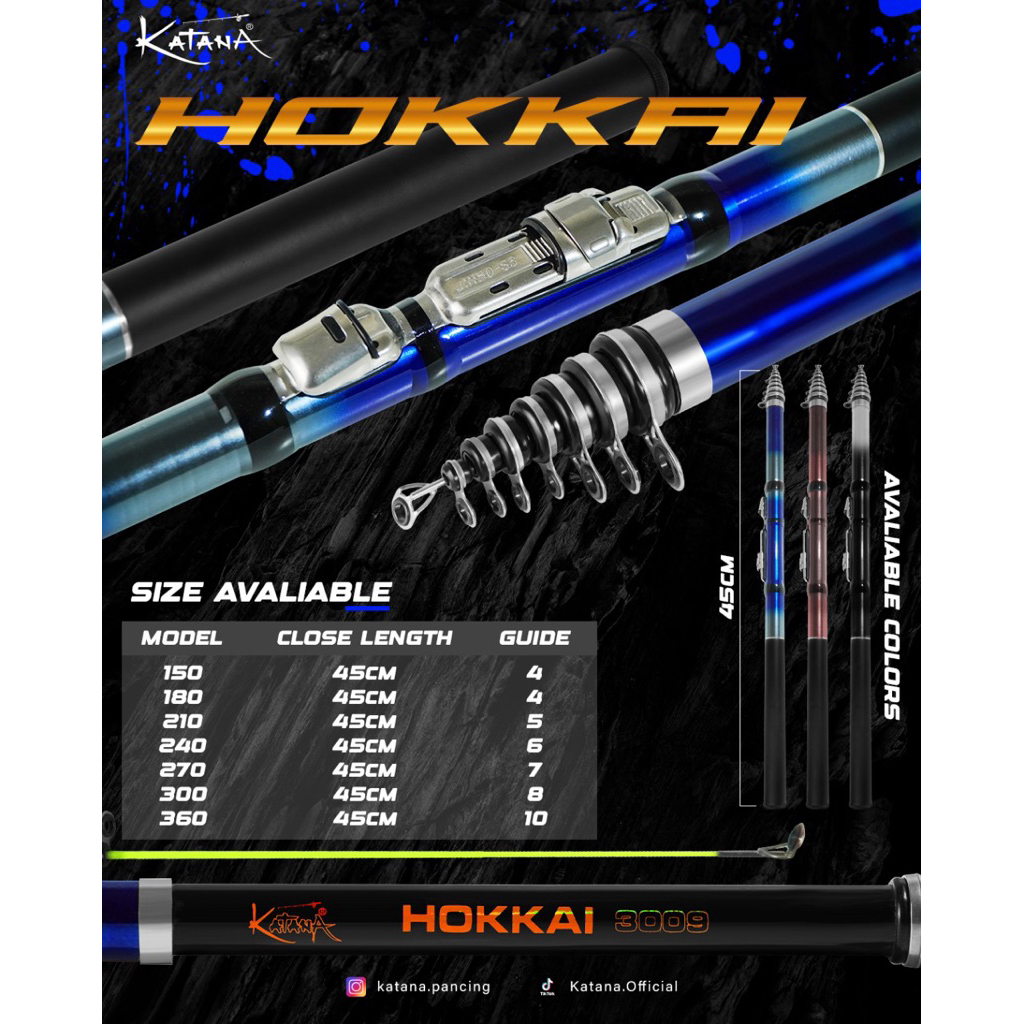 JORAN ANTENA KATANA HOKKAI 150CM