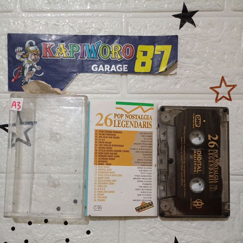 KASET PITA,,,26 POP NOSTALGIA LEGENDARIS