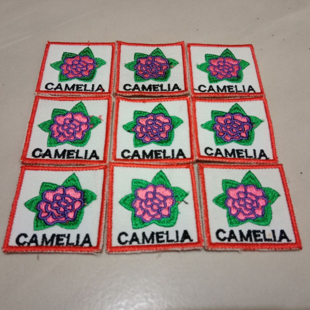 Bet Regu Nama Bunga / Bet Bordir Full