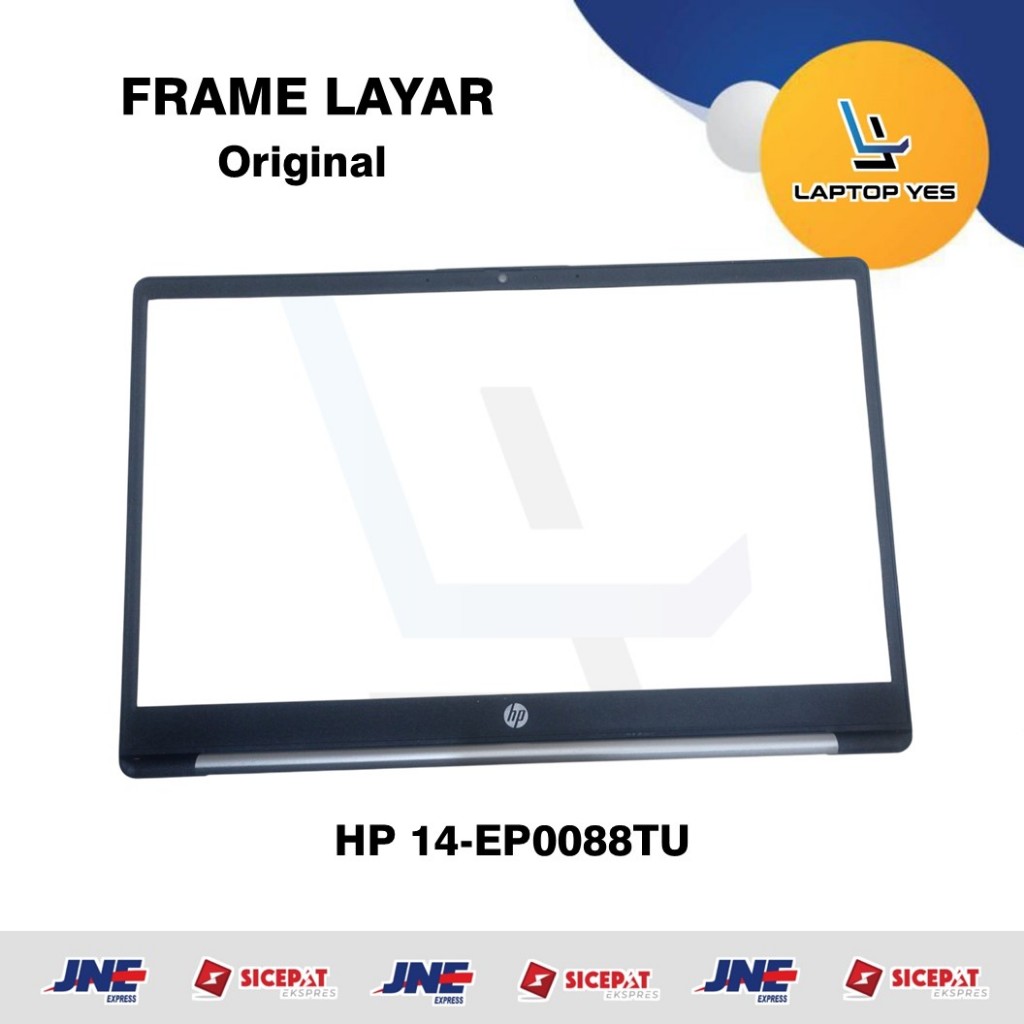 Frame Depan Bezel Layar Laptop HP 14-EP0088TU Original