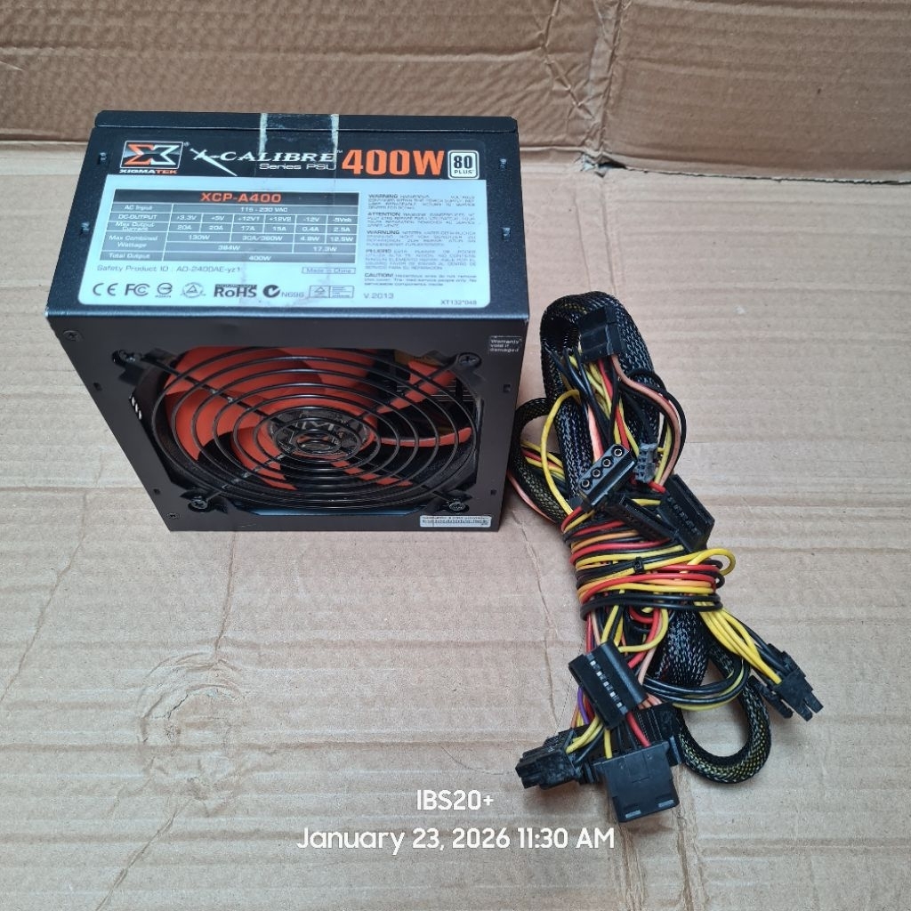 PSU 400W 80+ XIGMATEK X CALIBRE 400W 80+