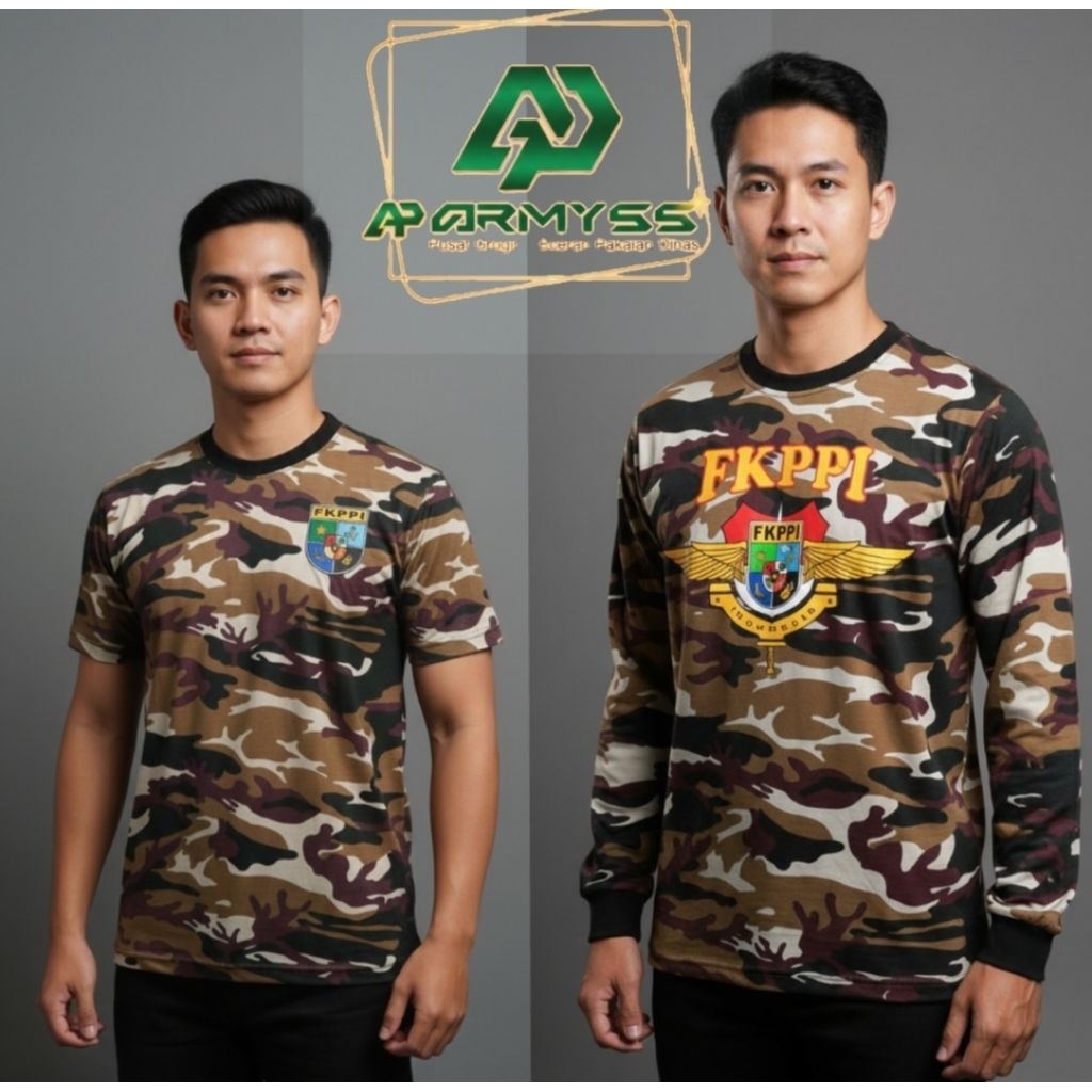 Kaos FKPPI tangan panjang kaos Loreng FKPPI pendek