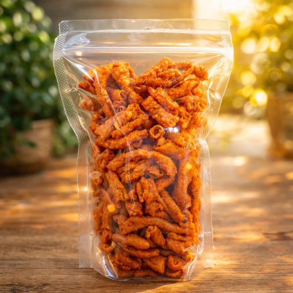 Keripik Usus Pedas - Agen Snack Rajeg