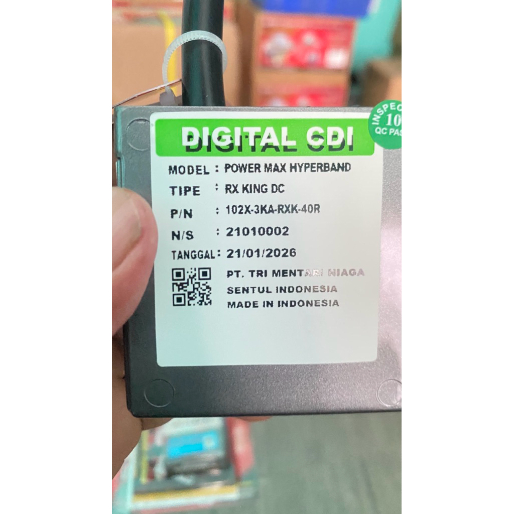 CDI RX KING/RX COBRA/RX S ORIGINAL BRT hyperband arrus DC mampu dengan RPM min 400 max 20.00