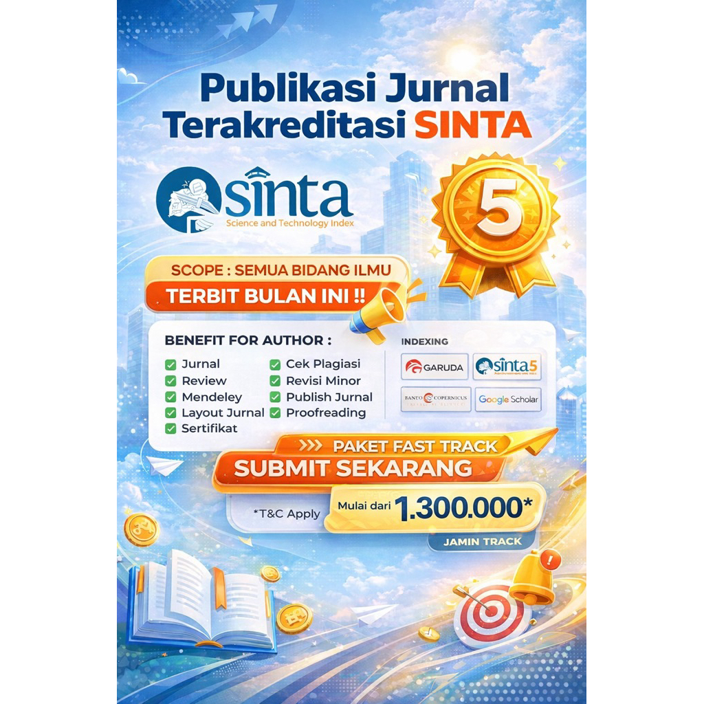 Publikasi Jurnal Terakreditasi SINTA 5 Fastrack