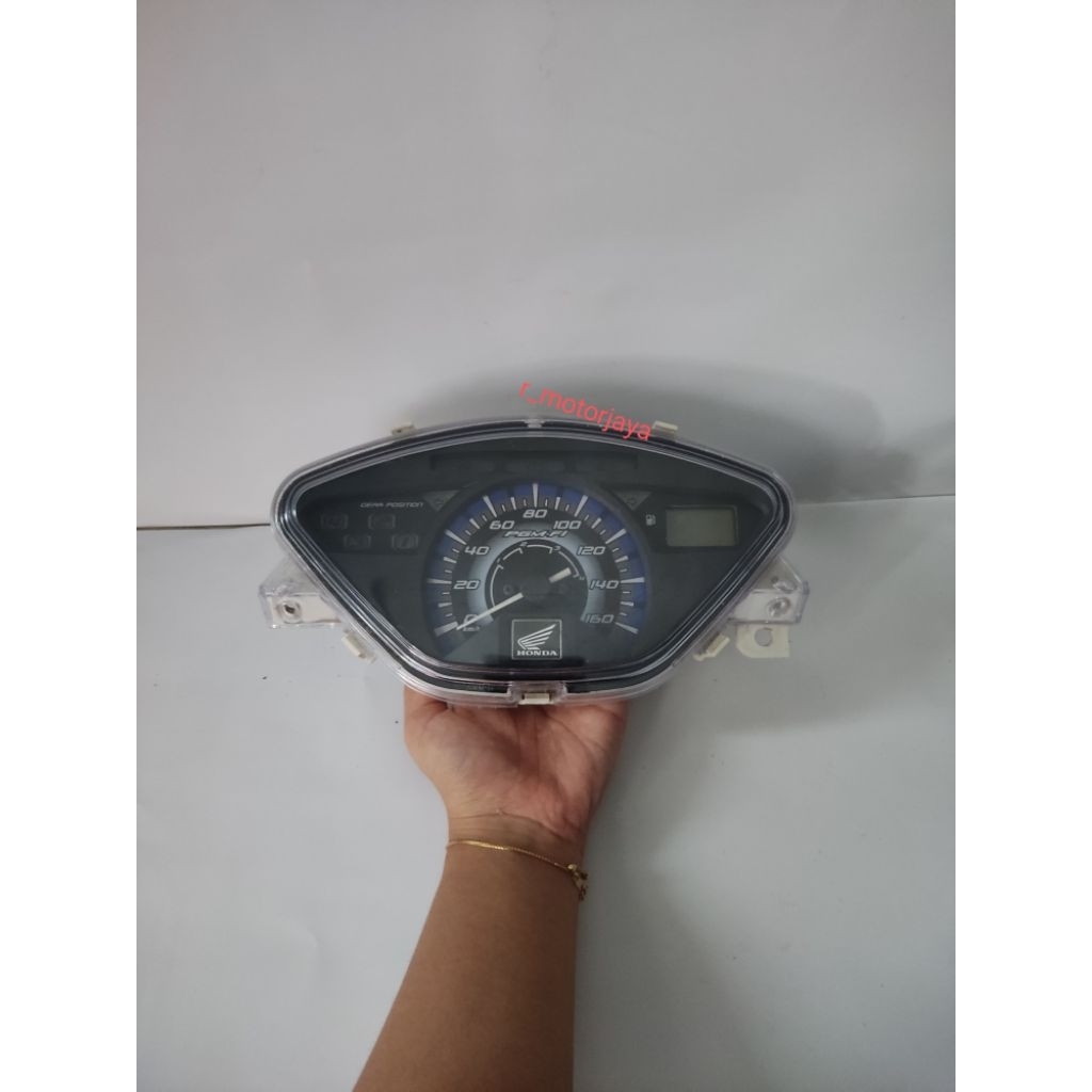 Speedometer Kilometer Odometer Honda Supra x 125 fi original copotan