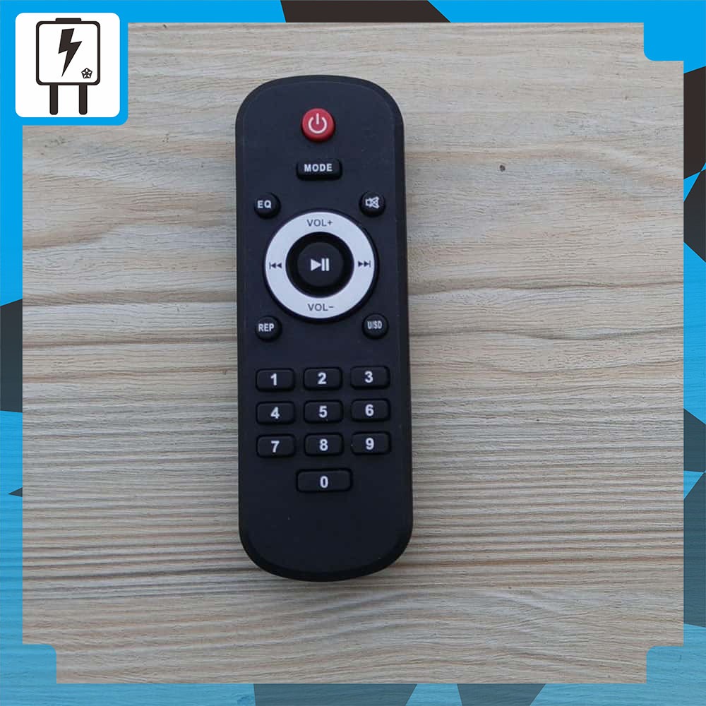 Remot Portable Audio Amplifier Sound JX-Y26 Remote Speaker Wireless Universal Aiwa Asatron