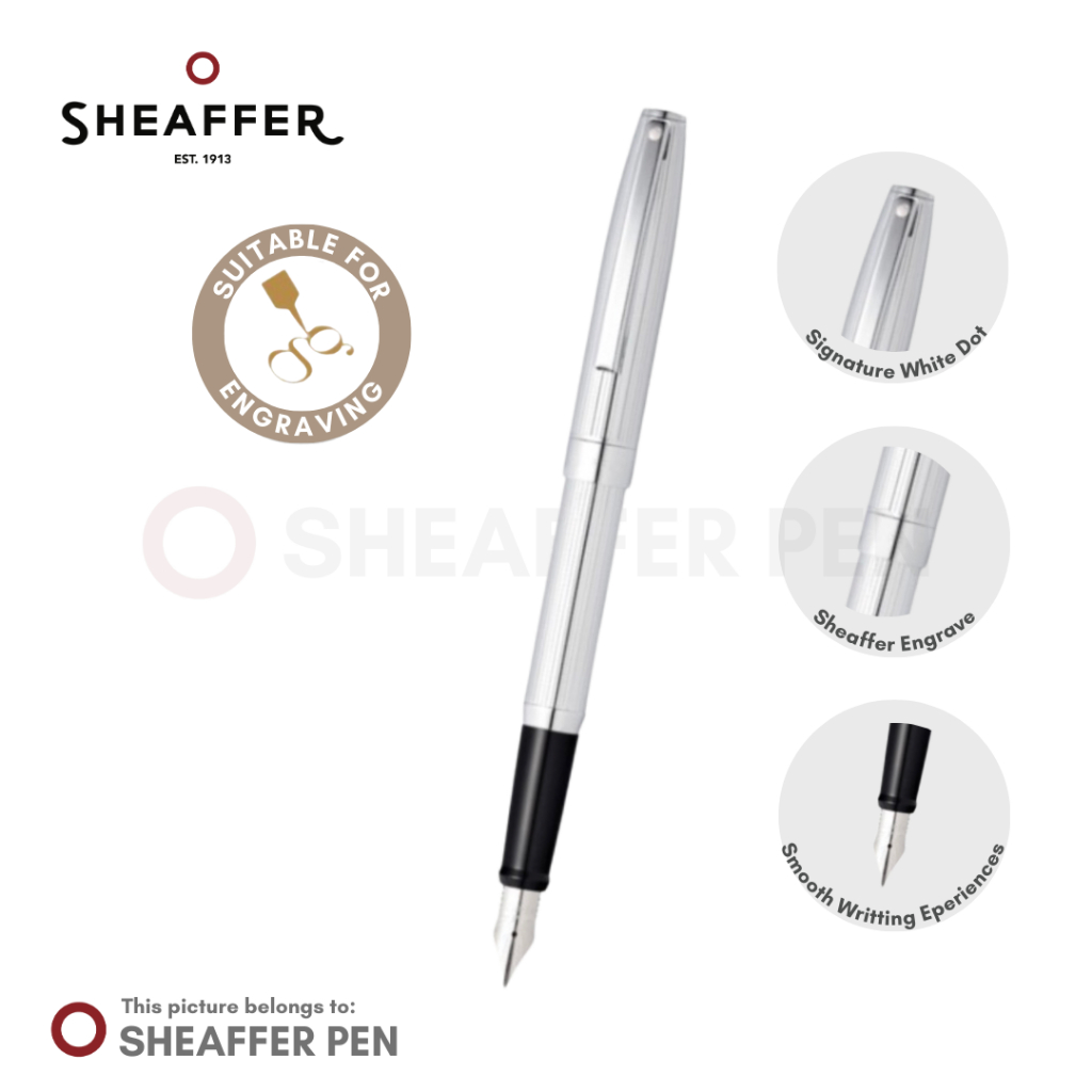 Sheaffer® Sagaris Chrome Fountain Pen
