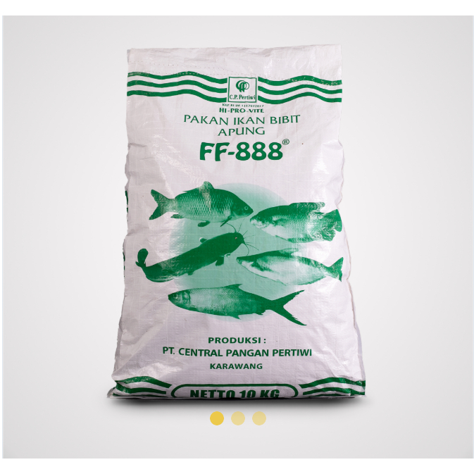 Makanan Ikan Pelet ff 888 1 kg Pakan Ikan Bibit Apung