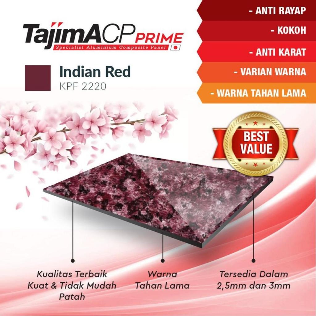 ACP Tajima 3mm Indoor - Indian Red