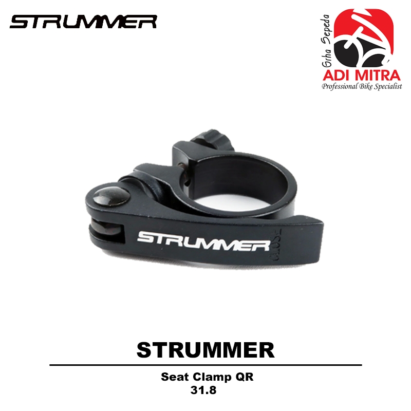 Strummer Seat Clamp 31.8 QR ( Quick Release ) Seat Clamp Pengunci Seat Post