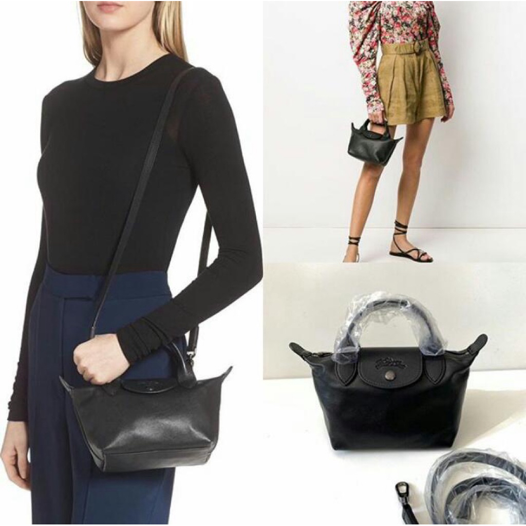 tas wanita Crossbody selempang Cuir Honey mini