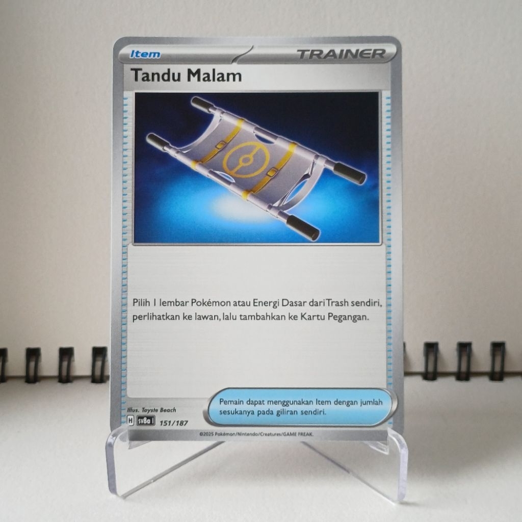 Tandu Malam - Item - SV7s & SV8a - Kartu Pokemon TCG Indonesia - Scarlet & Violet Bimbingan Rasi SV7