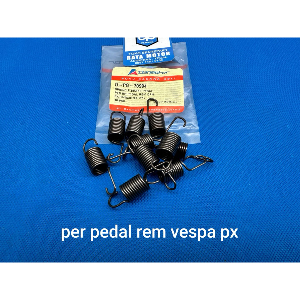 perpedal rem vespa px danmotor