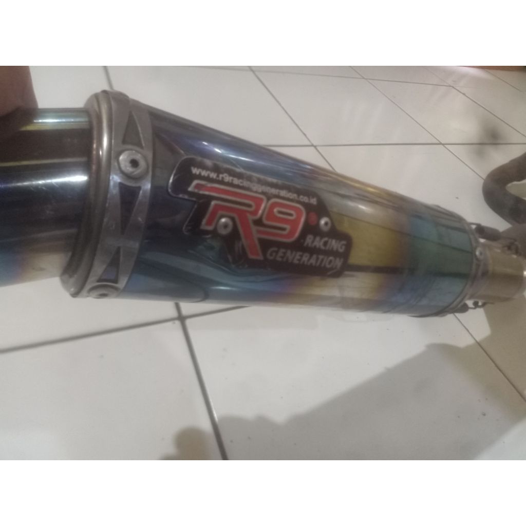 knalpot r9 ninja 250 fi old
