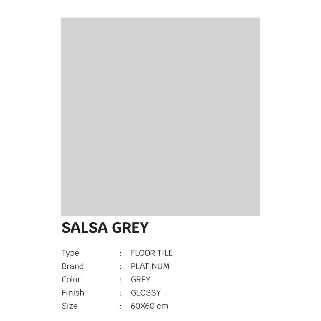 60 X 60 PLATINUM SALSA GERY / KERAMIK LANTAI RUANG TENGAH,RUANG TAMU,KAMAR,TERAS
