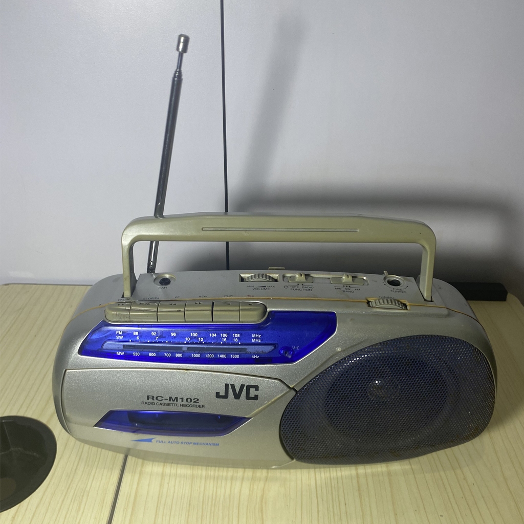 JVC, RC-M102 Radio Cassette Recorder