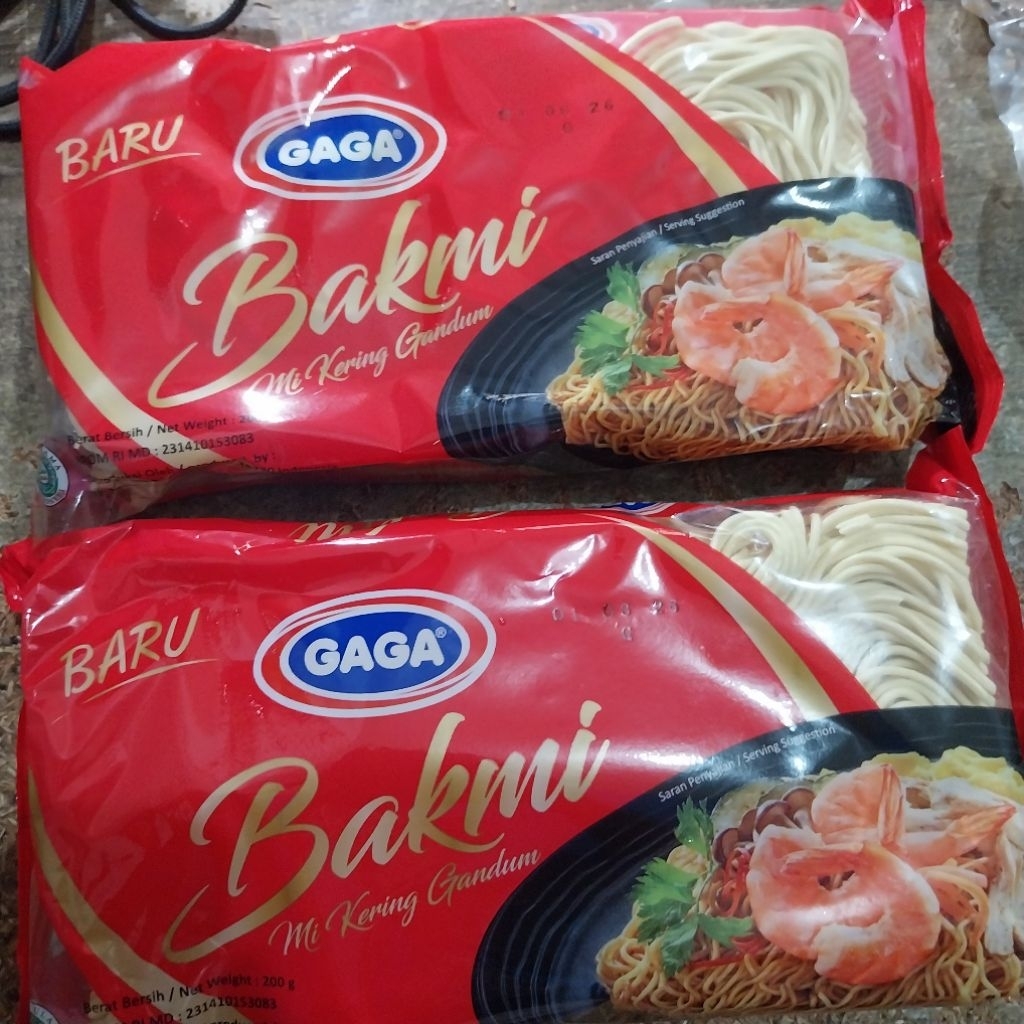 bakmi gaga 200g ( mie kering gandum)