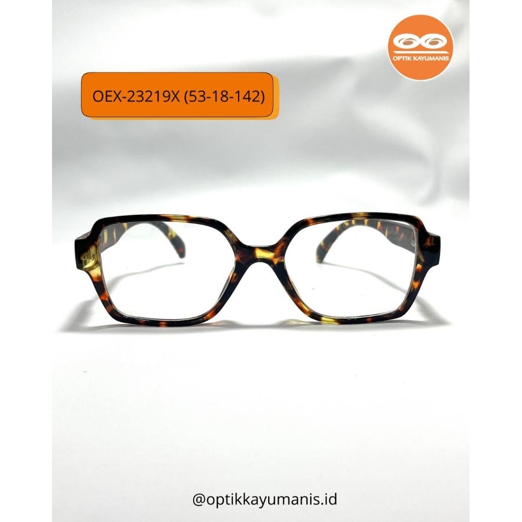 kacamata kotak leopard