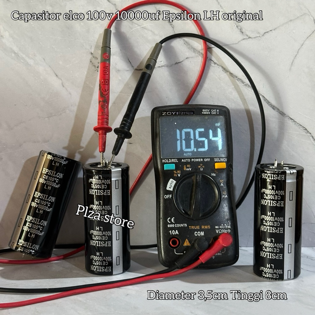 Capasitor elco Epsilon 100v 10000uf original asli elko 10000uf 100volt