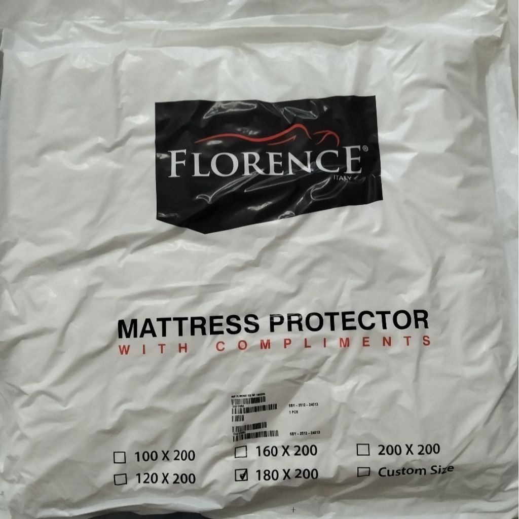 matras protektor florence 180 x 200 mp mattress protector