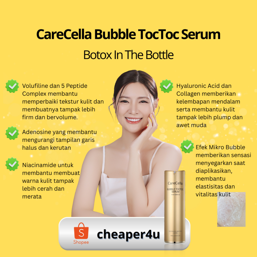 CareCella Bubble Toctoc Serum